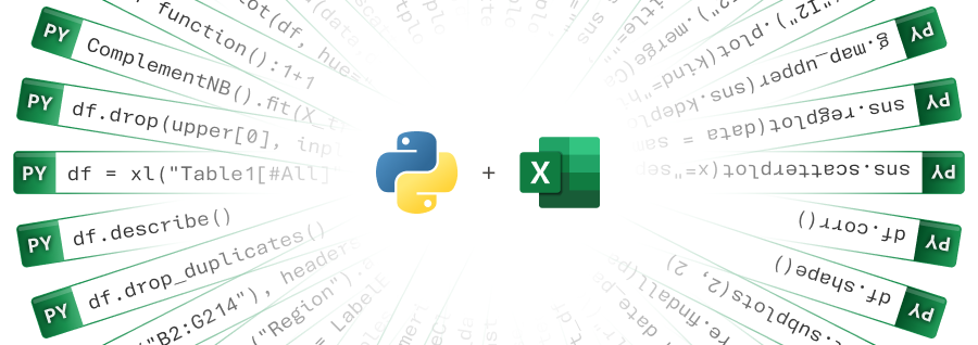 Announcing Python in Excel: Combining the power of Python and the flexibility of Excel